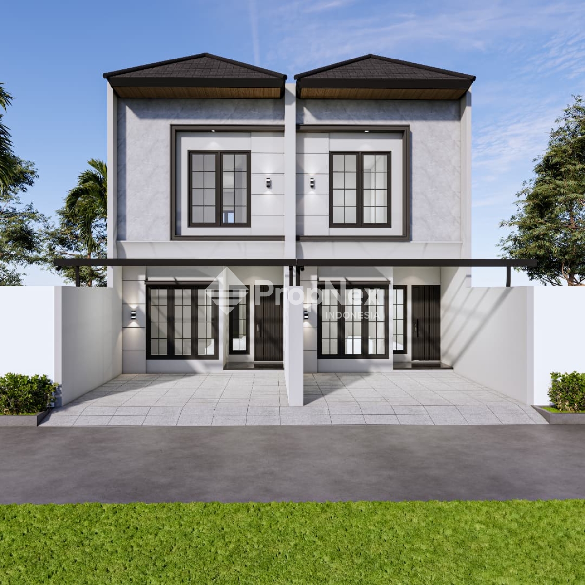 GRESS Rumah Modern Di Perum Wisma Mukti